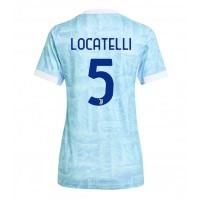 Juventus Manuel Locatelli #5 Vonkajší Ženy futbalový dres 2025-26 Krátky Rukáv